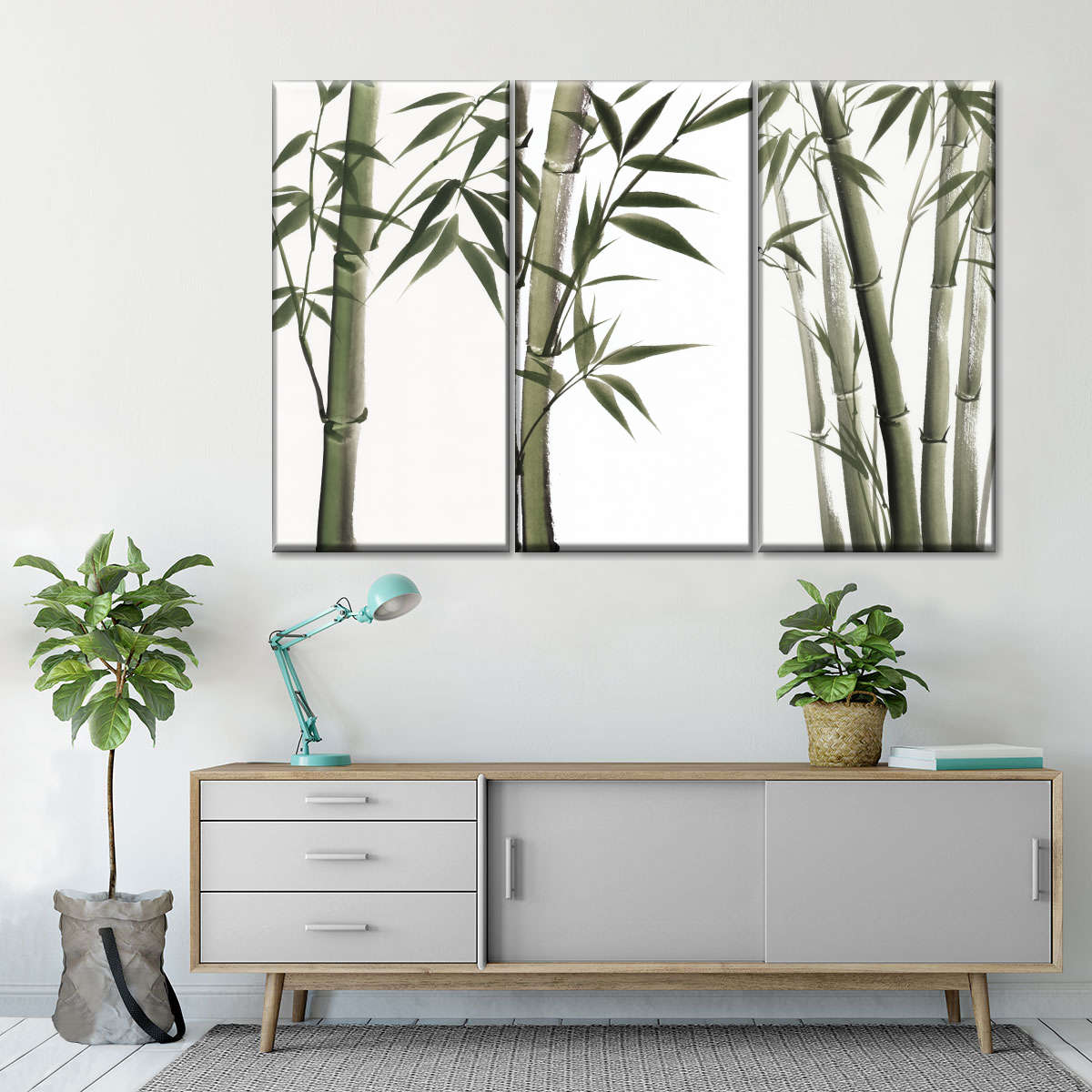 Lucky Bamboos Wall Art