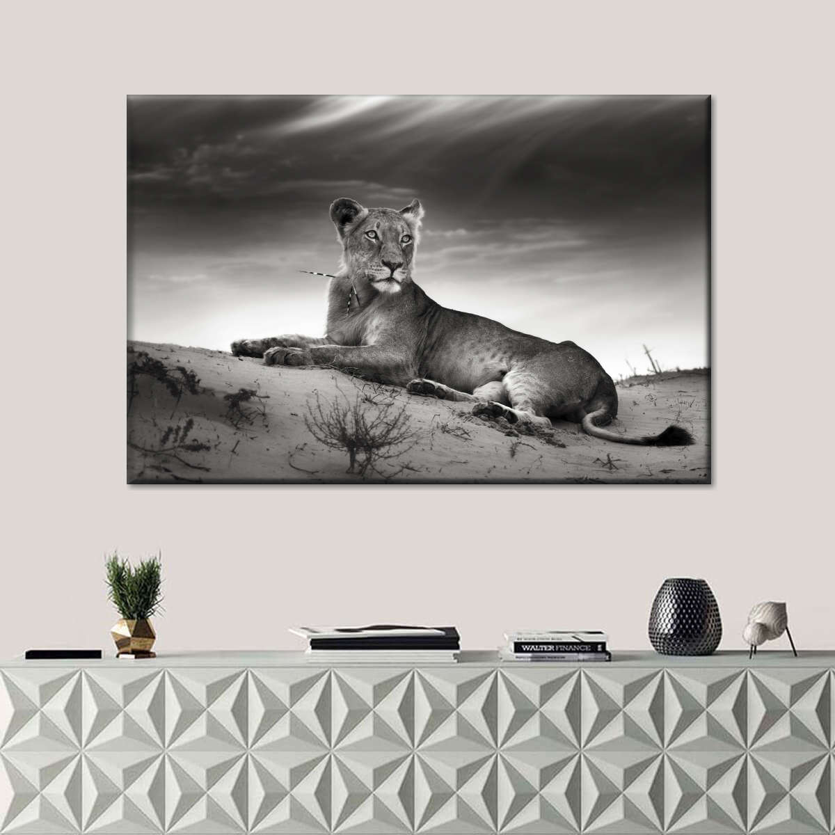 Lioness Wall Art