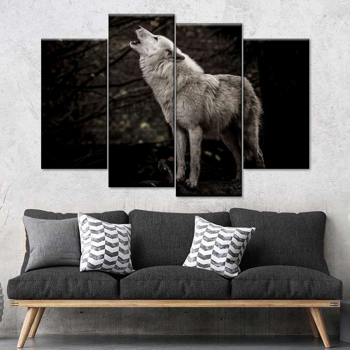 The Lone Wolf Wall Art