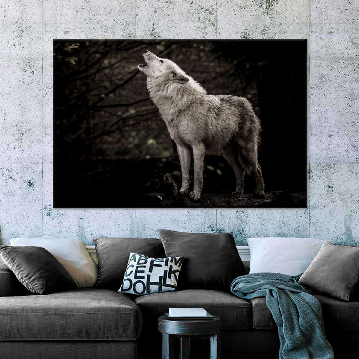 The Lone Wolf Wall Art