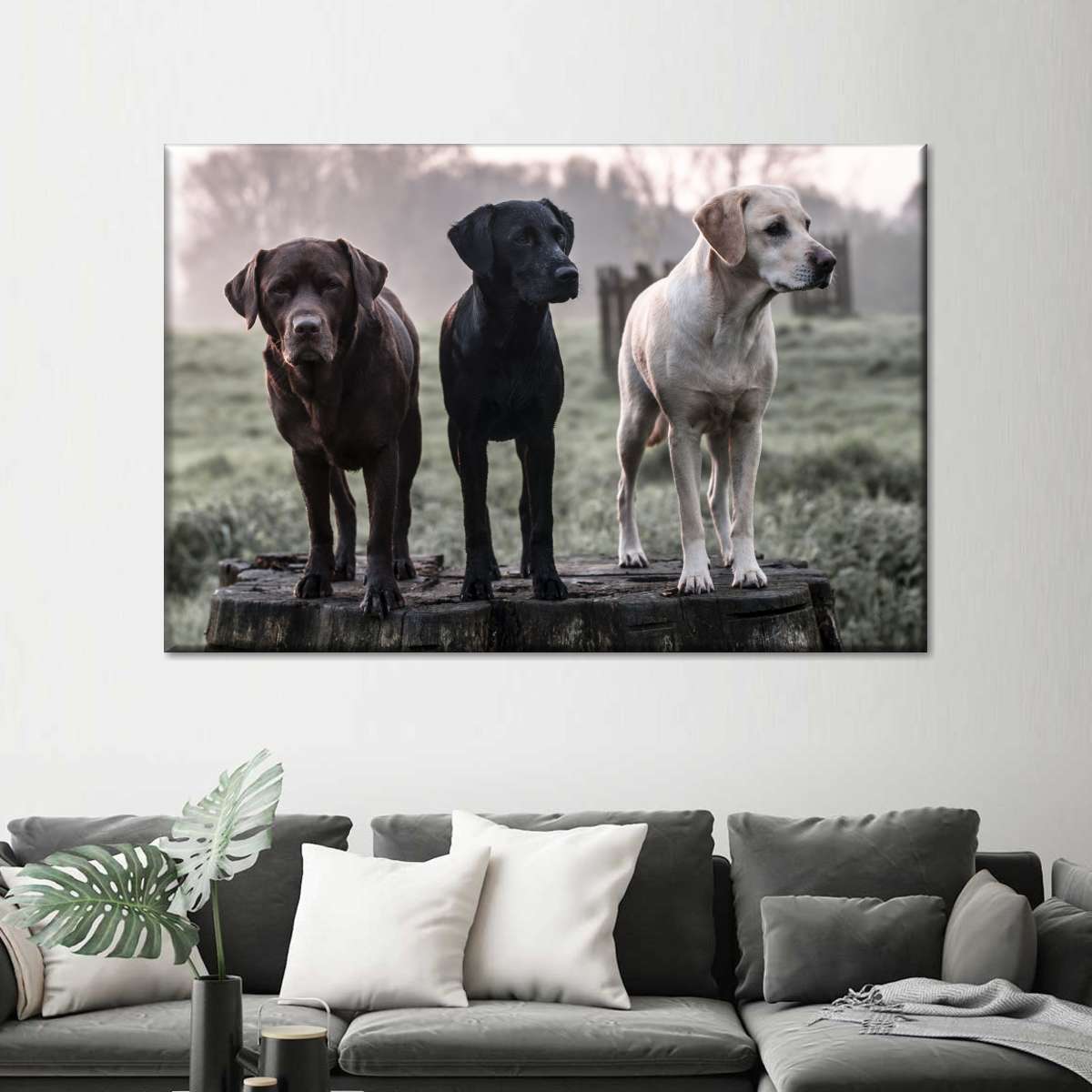 Labrador Dogs Wall Art