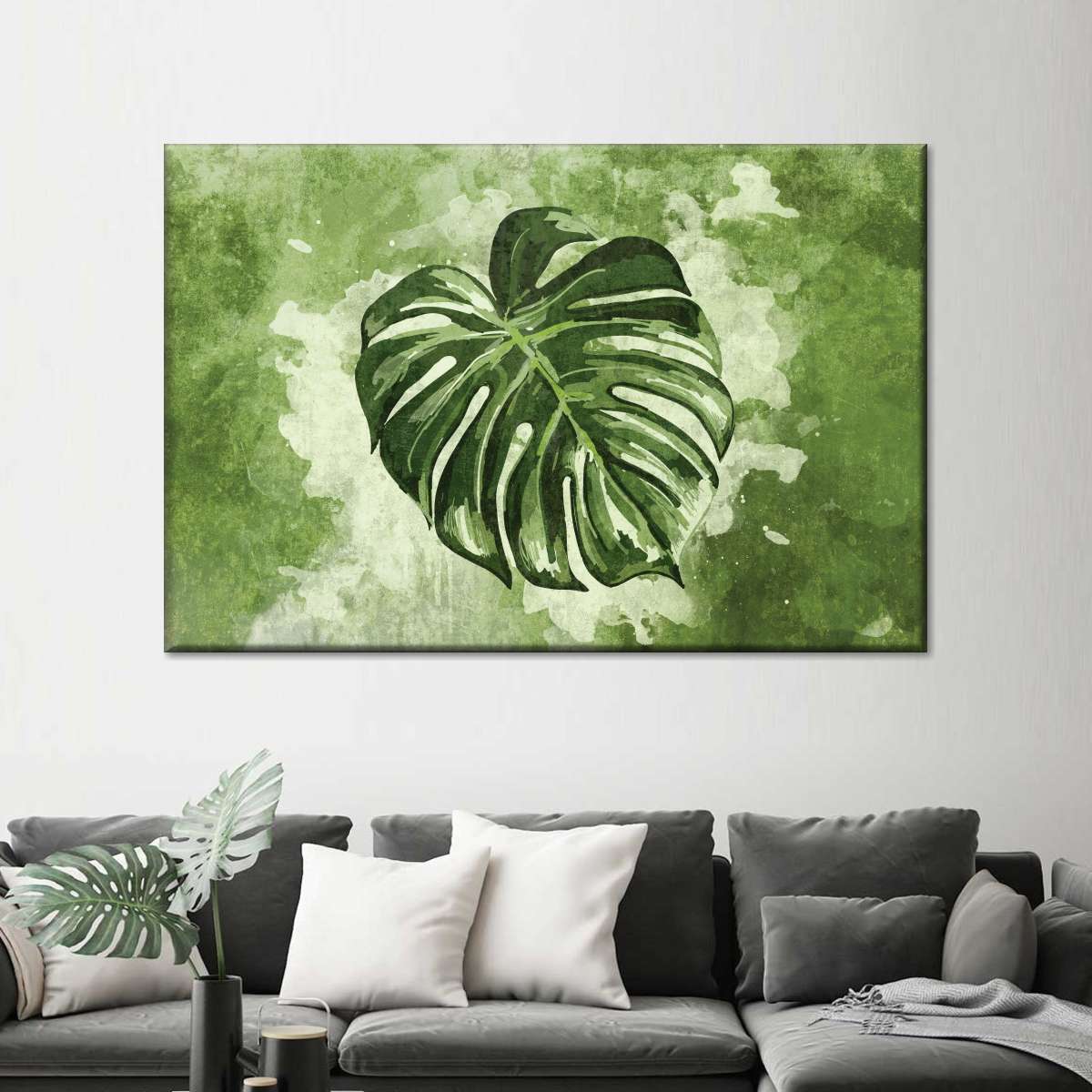 Distinct Tropical Leaf Wall Art