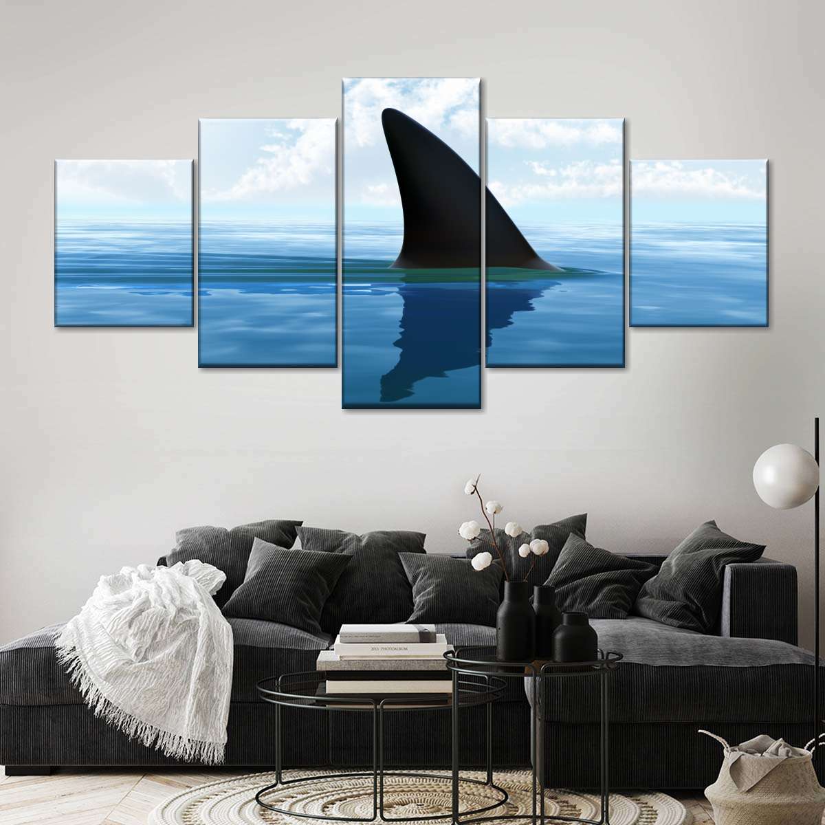 Shark Fin Wall Art