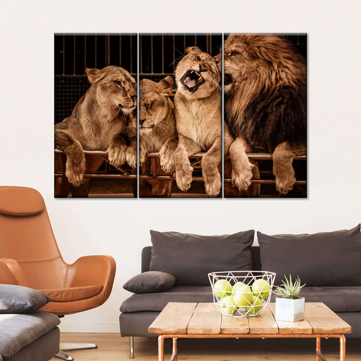 Pride Of Lions Wall Art