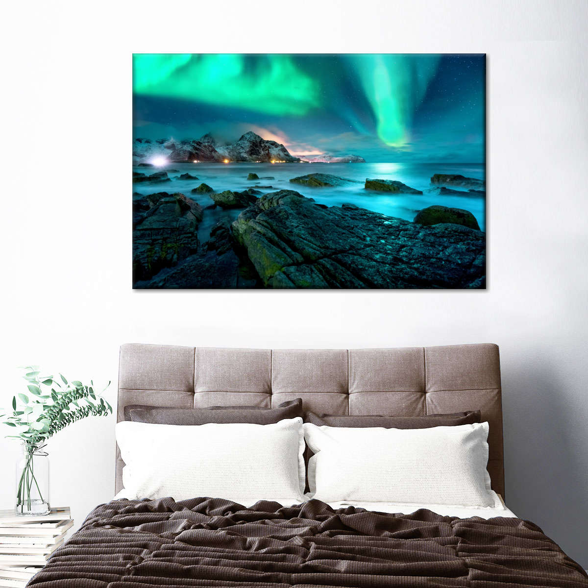 Stunning Lofoten Aurora Borealis Wall Art