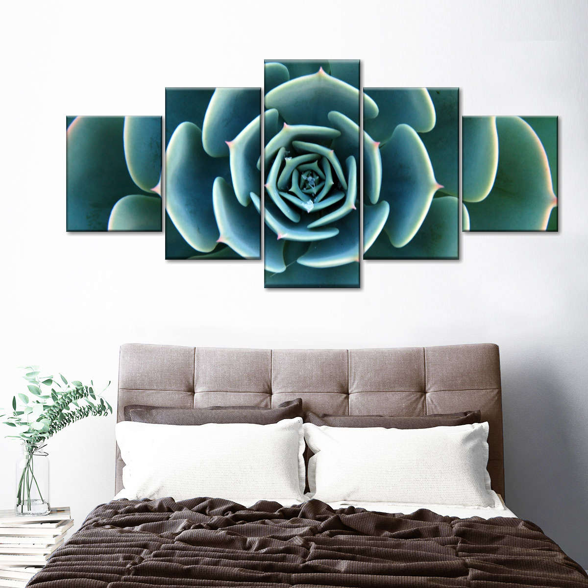 Live Succulent Wall Art