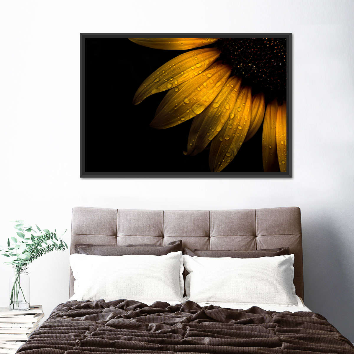 Sunflower Water Wall Art