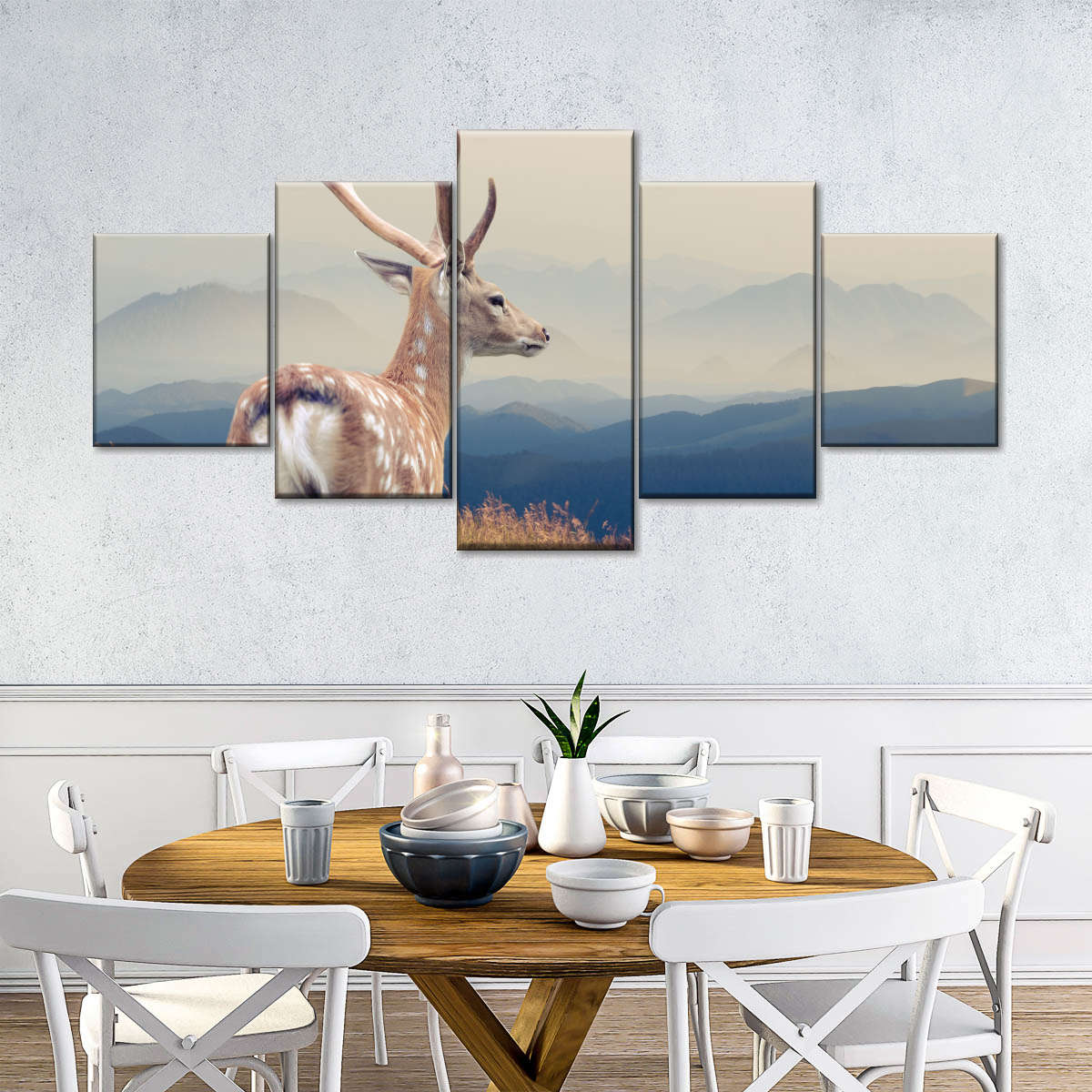 Mountain Sika Deer Wall Art