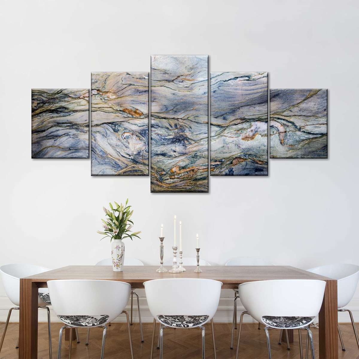 Marble Texture Abstract Wall Art