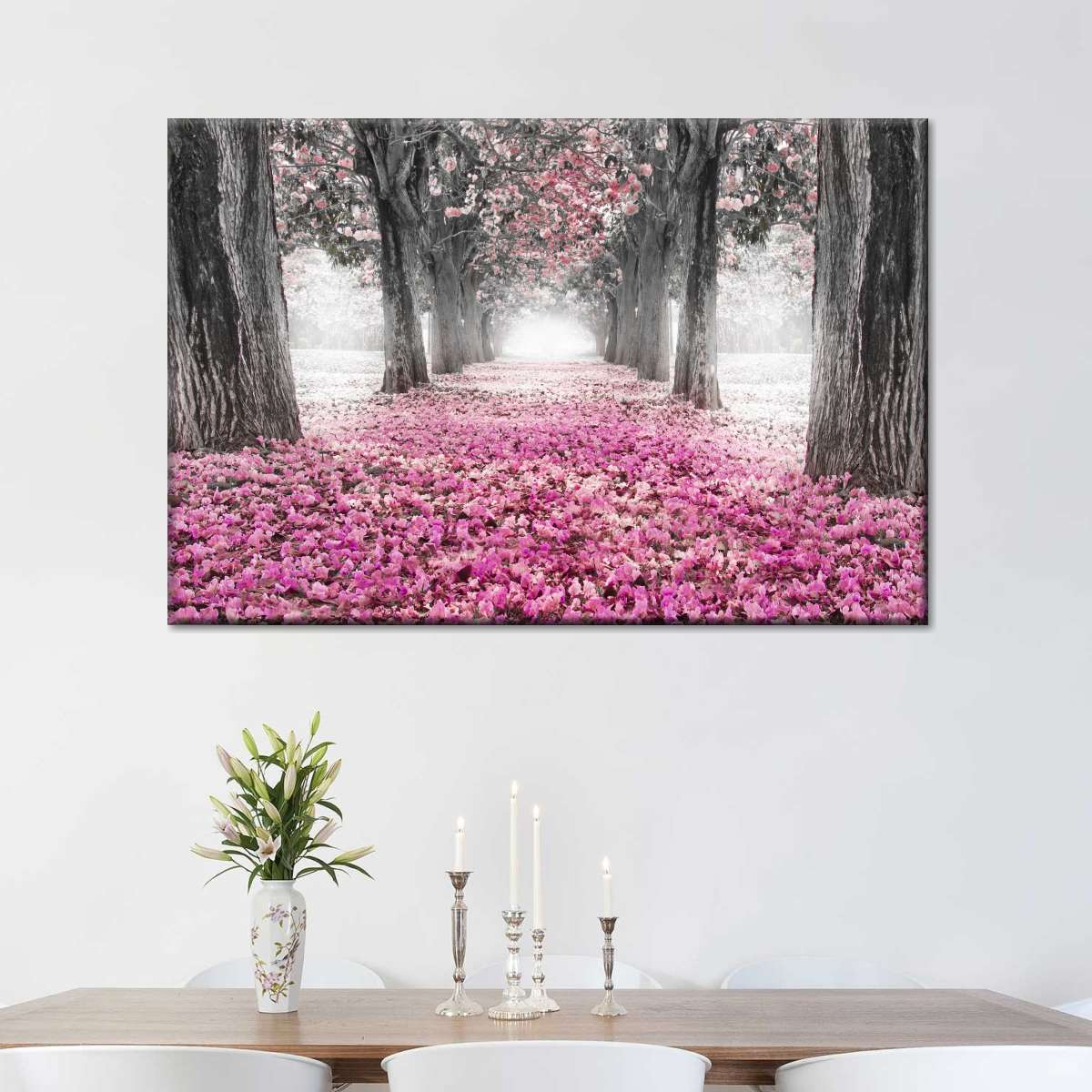 Cherry Blossom Path Pop Wall Art