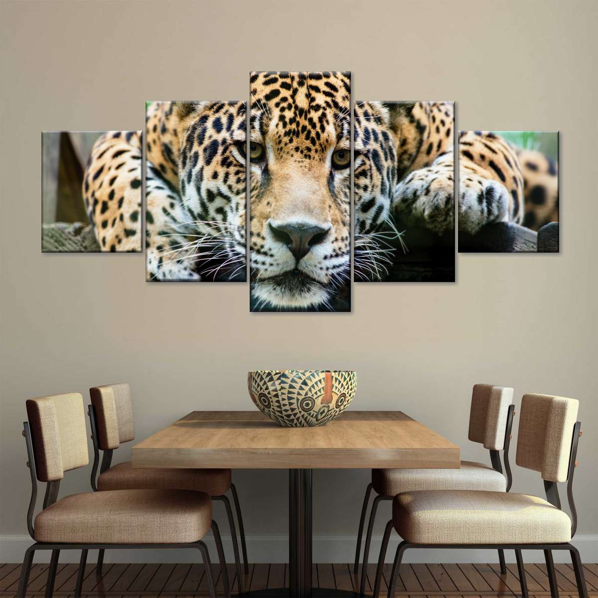 Lazy Leopard Wall Art