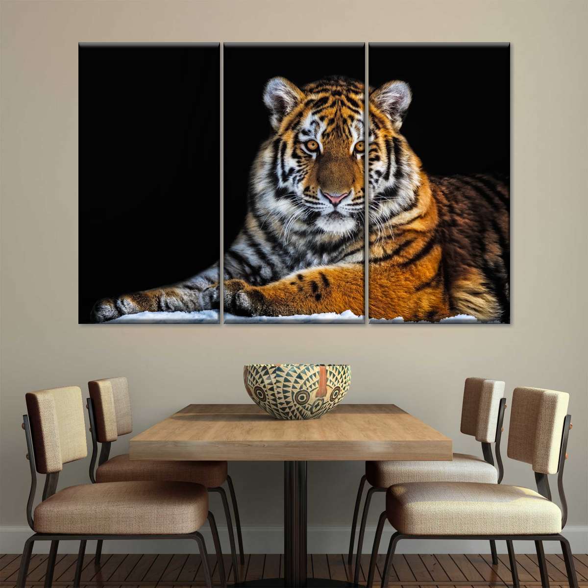 Tiger Snapshot Wall Art