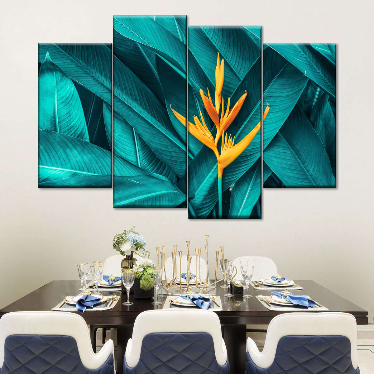 Exotic Tropical Bird Of Paradise Wall Art