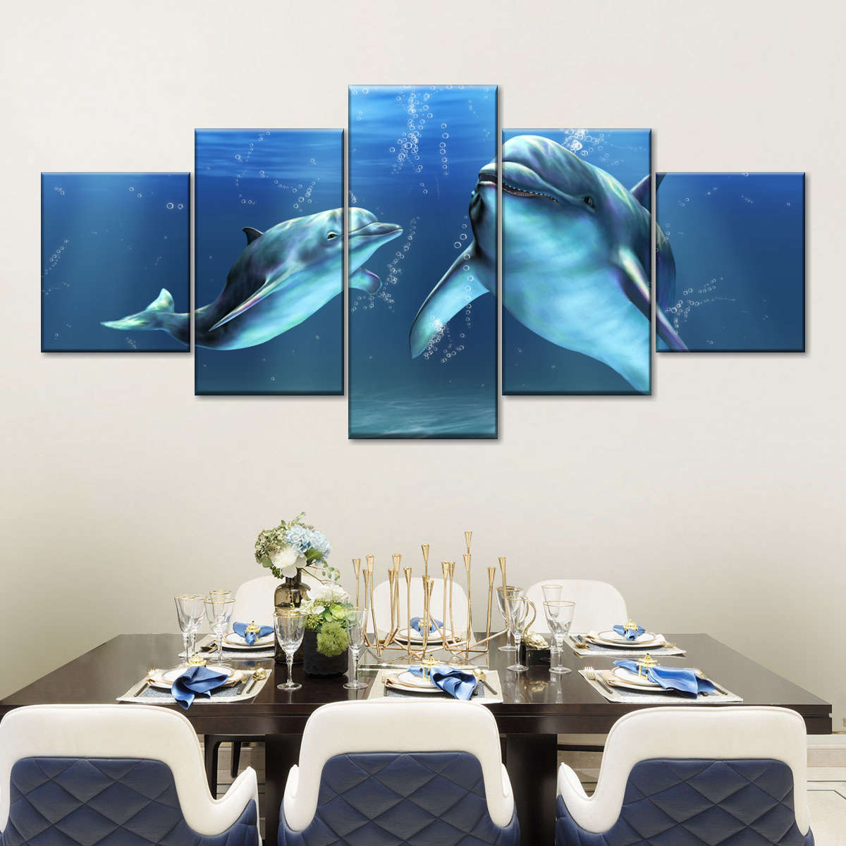 Dolphins Wall Art