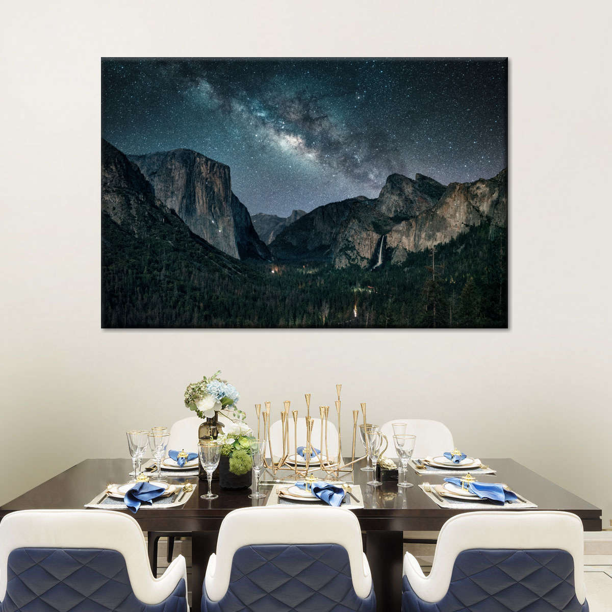 Stargazing At Yosemite Wall Art