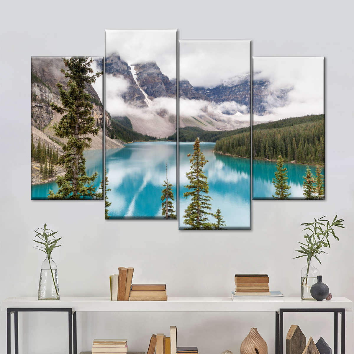 Charming Moraine Lake Wall Art