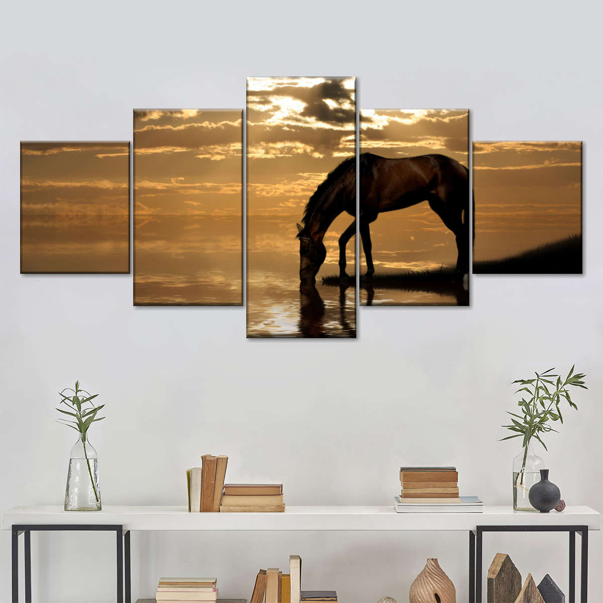 Lone Arabian Horse Wall Art