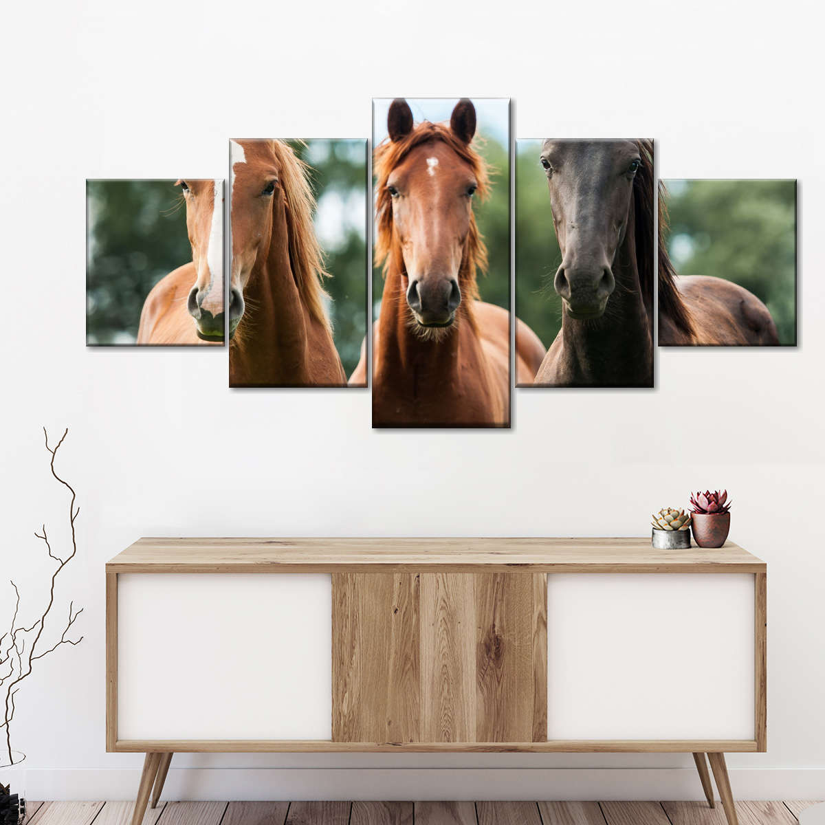 Young Horses Wall Art