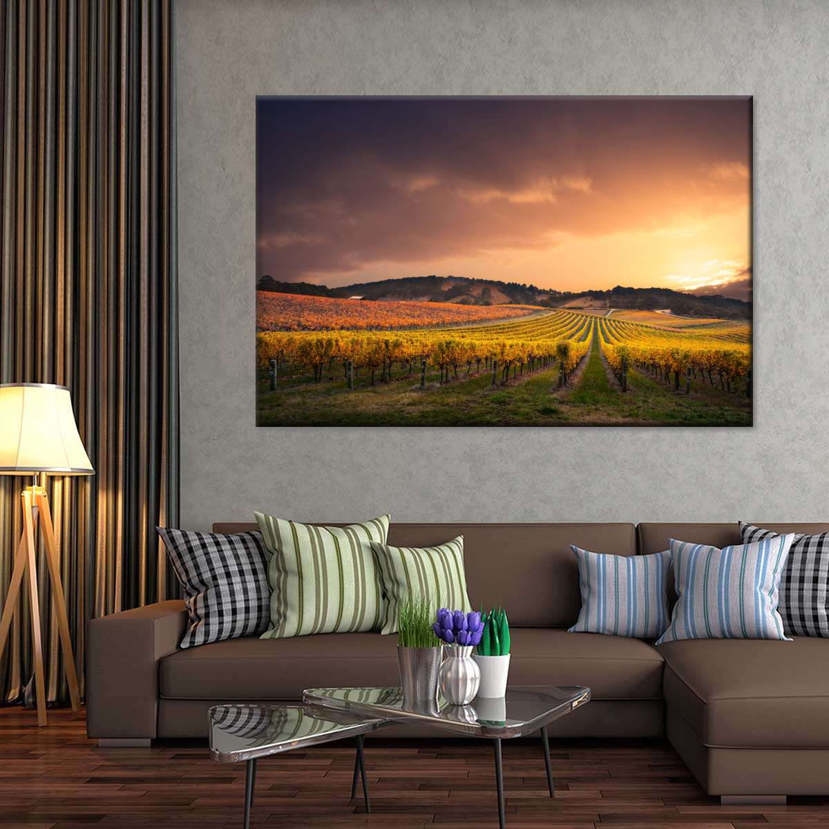 South Australia Vineyard Wall Art