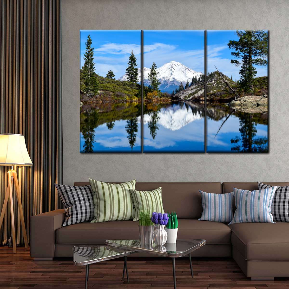 Mount Shasta Heart Lake Wall Art