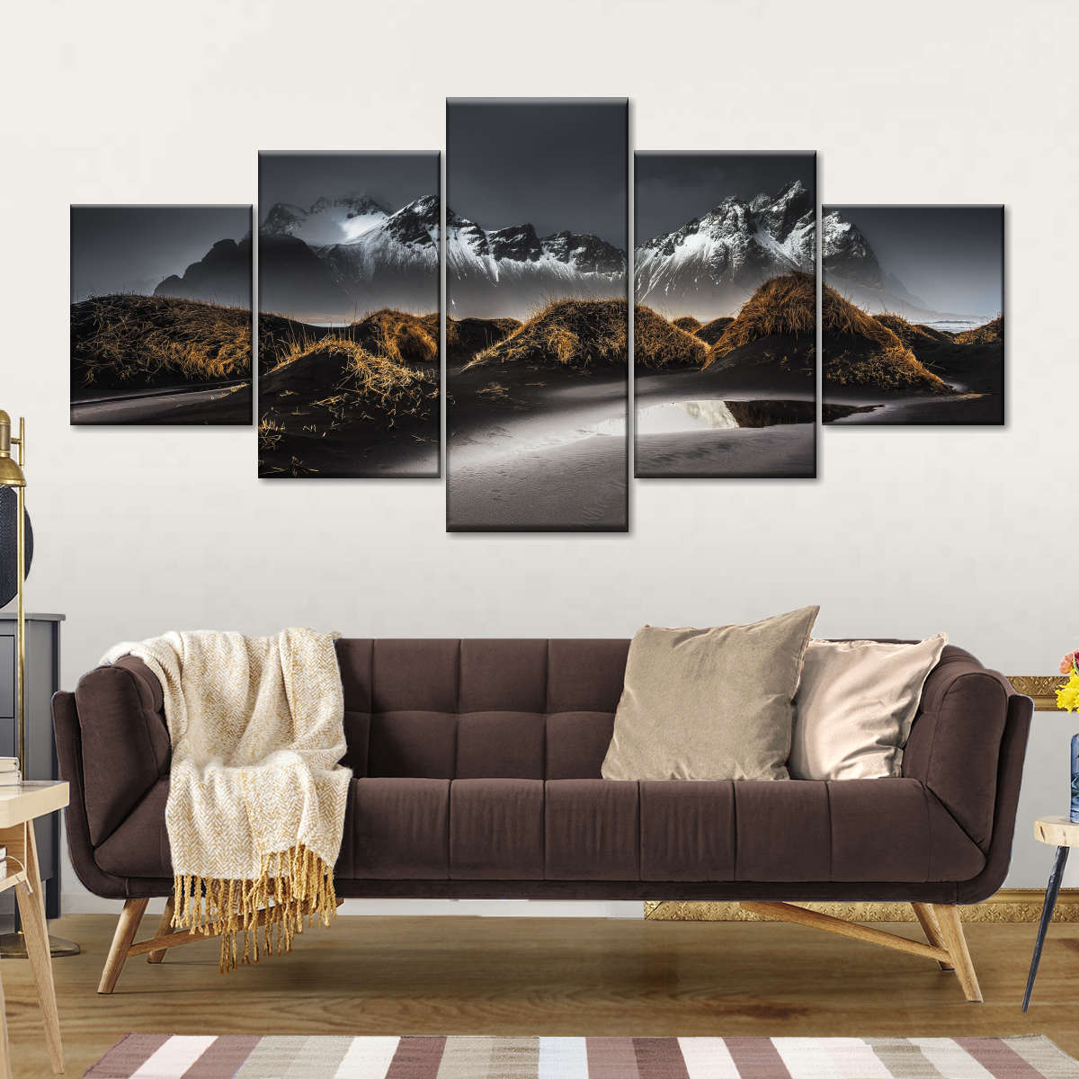 Stokksnes Mountainscape Wall Art