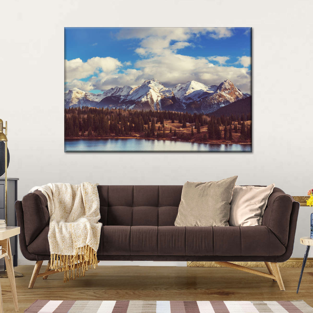 Rocky Mountain Landscape Wall Art