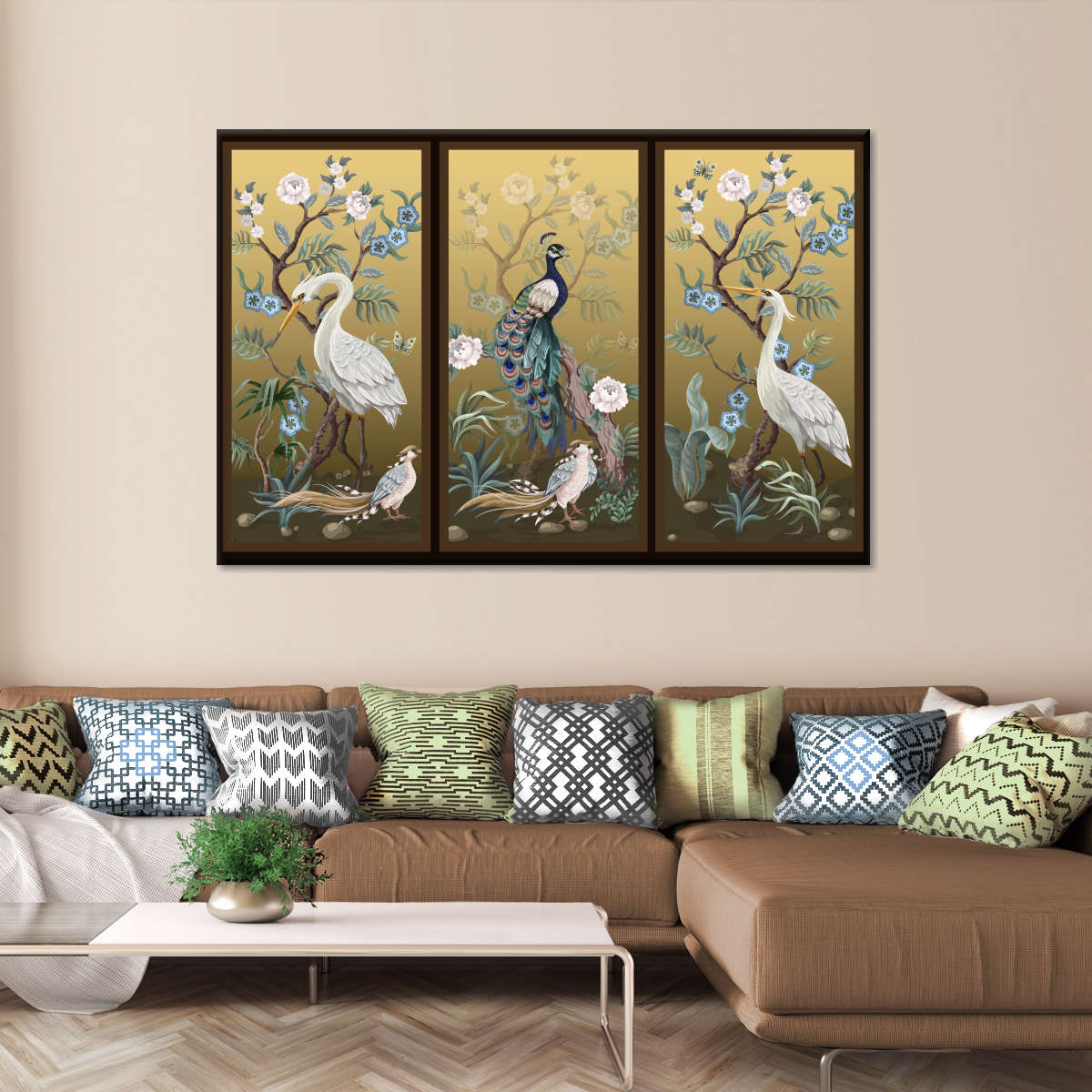 Elegant Birds Wall Art