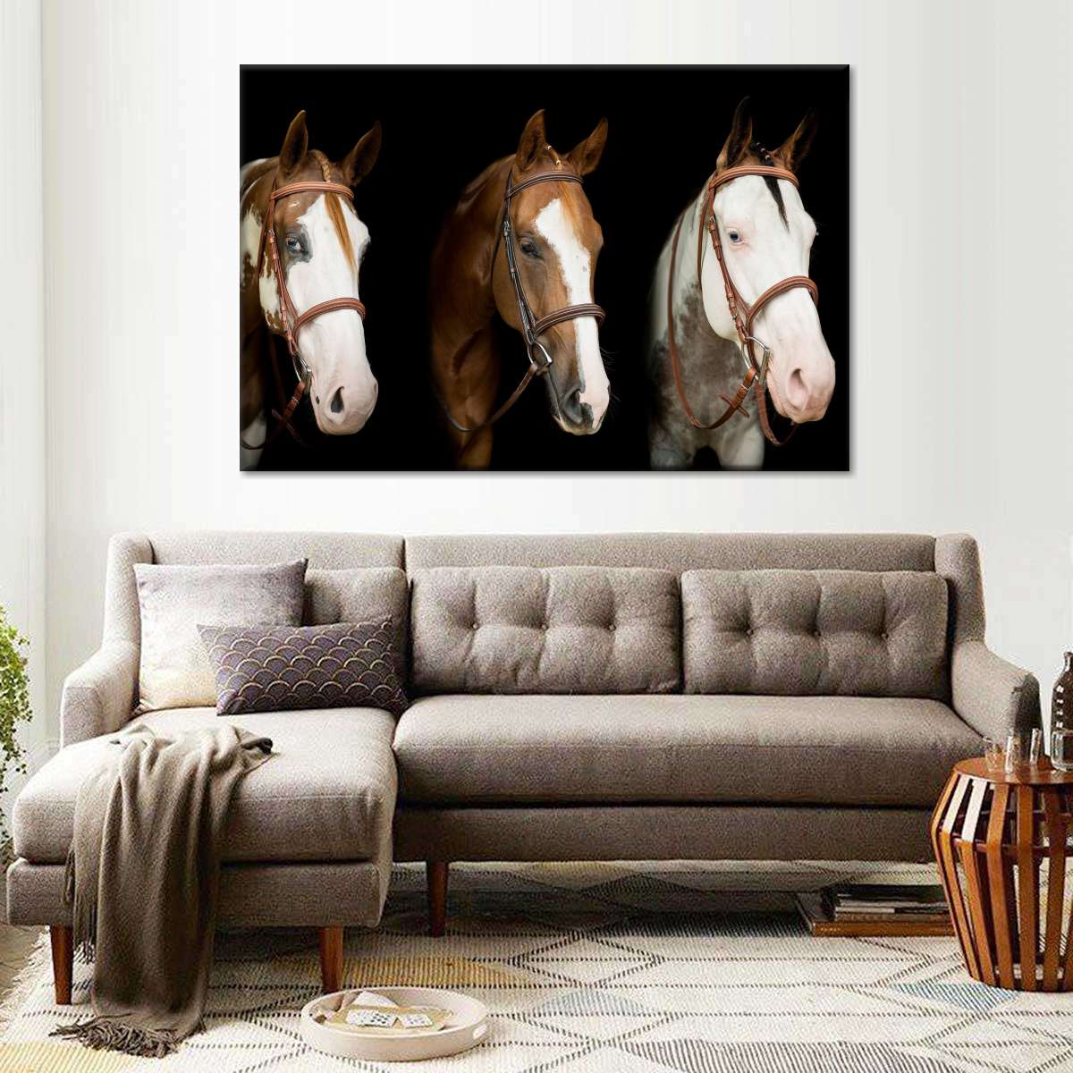 American Paint Horses Wall Art