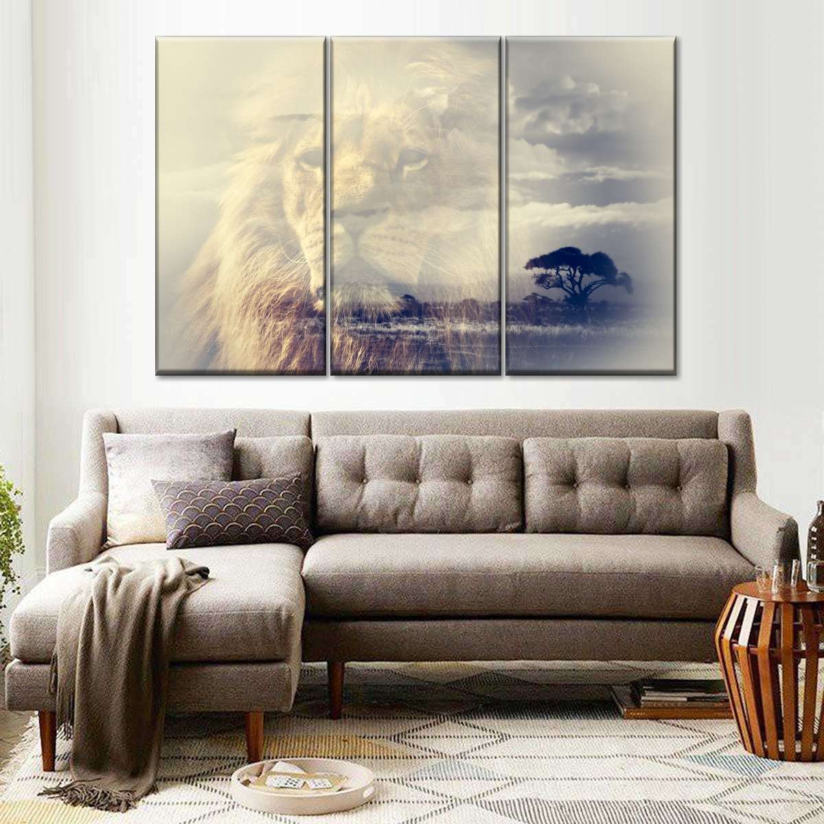 Kingdom Of Lions Wall Art