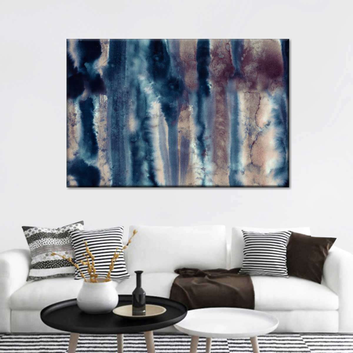 Abstract Batik Wall Art