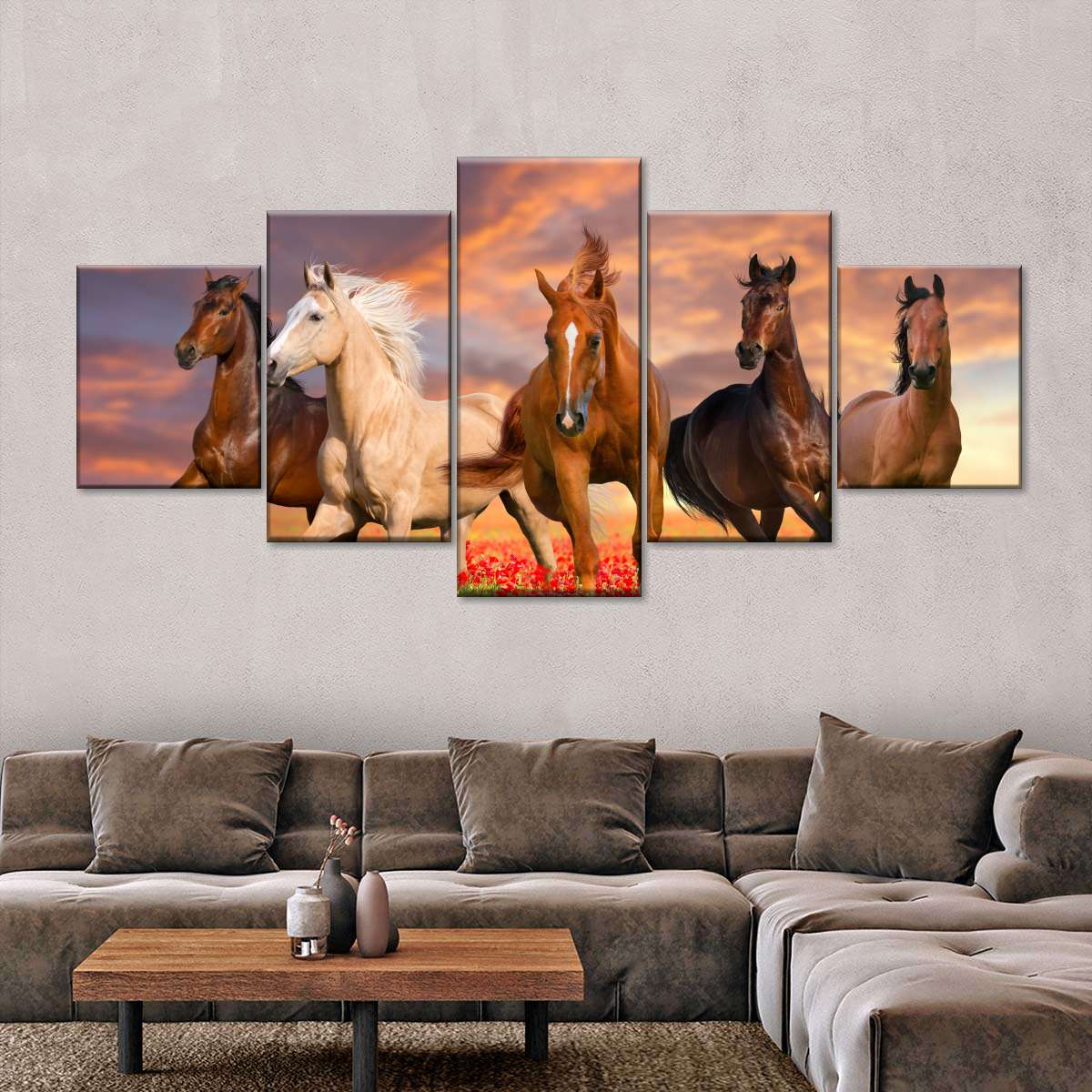 Mustang Horses Wall Art