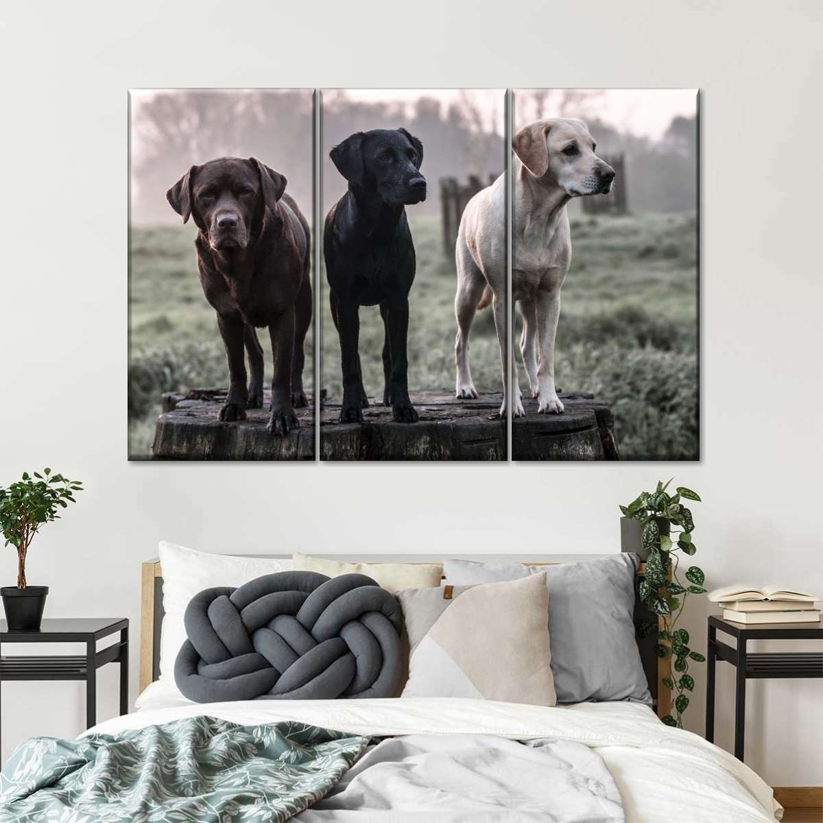 Labrador Dogs Wall Art