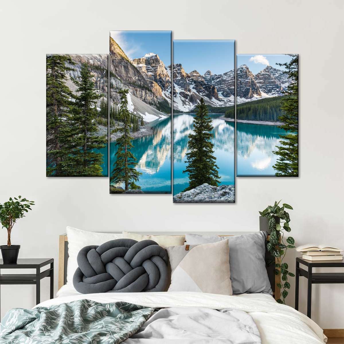 Moraine Lake Reflections Wall Art