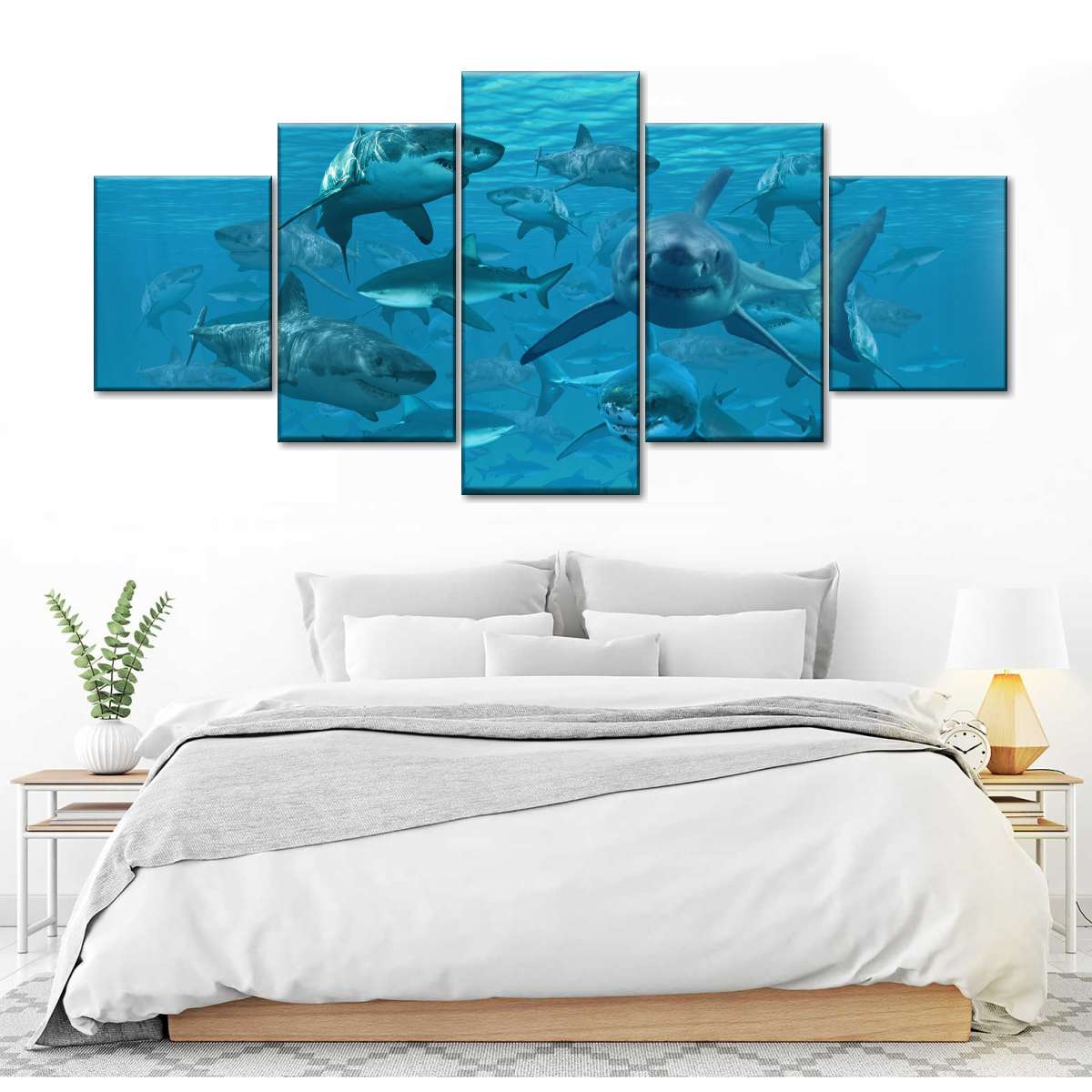 Shiver Of Sharks Wall Art