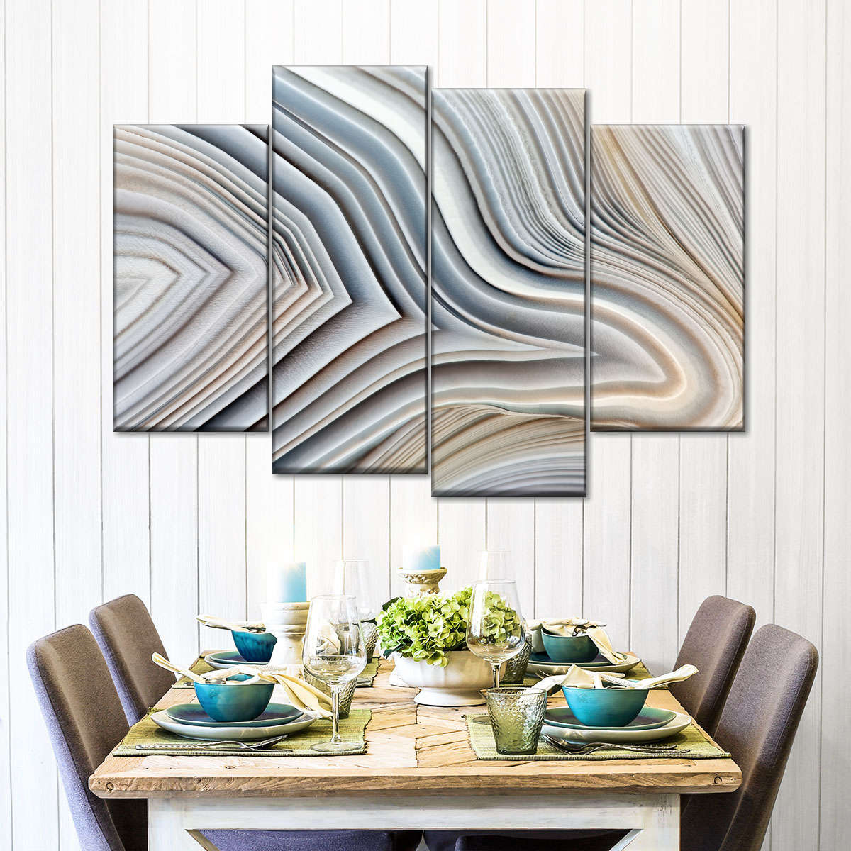 Agate Stone Wall Art