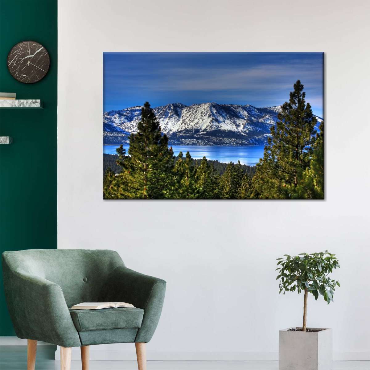 Lake Tahoe Sierra Mountains Wall Art