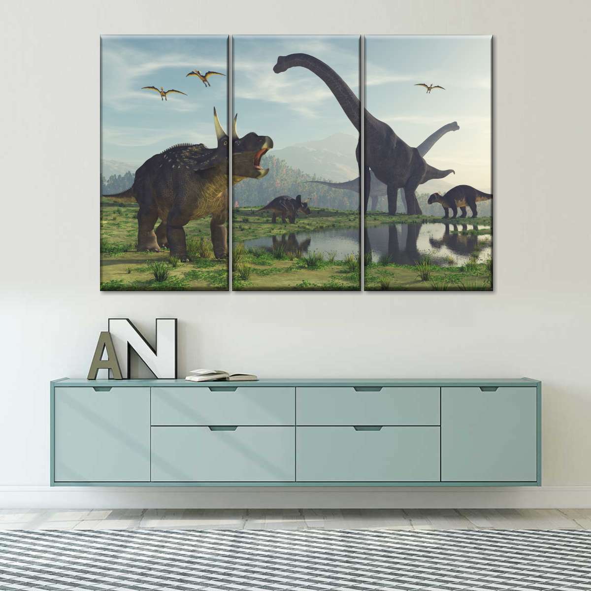 World Of Dinosaurs Wall Art