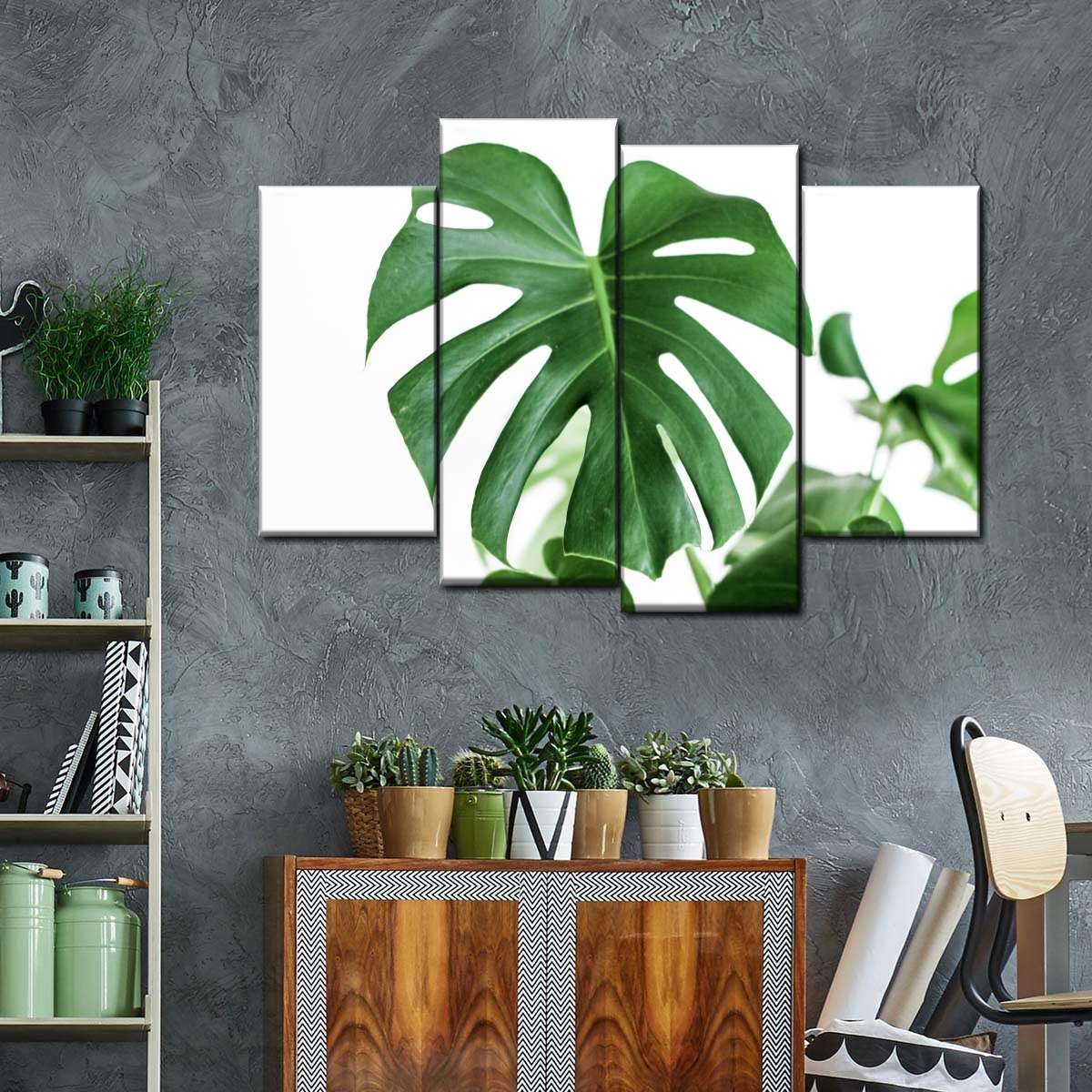 Monstera Leaf Wall Art