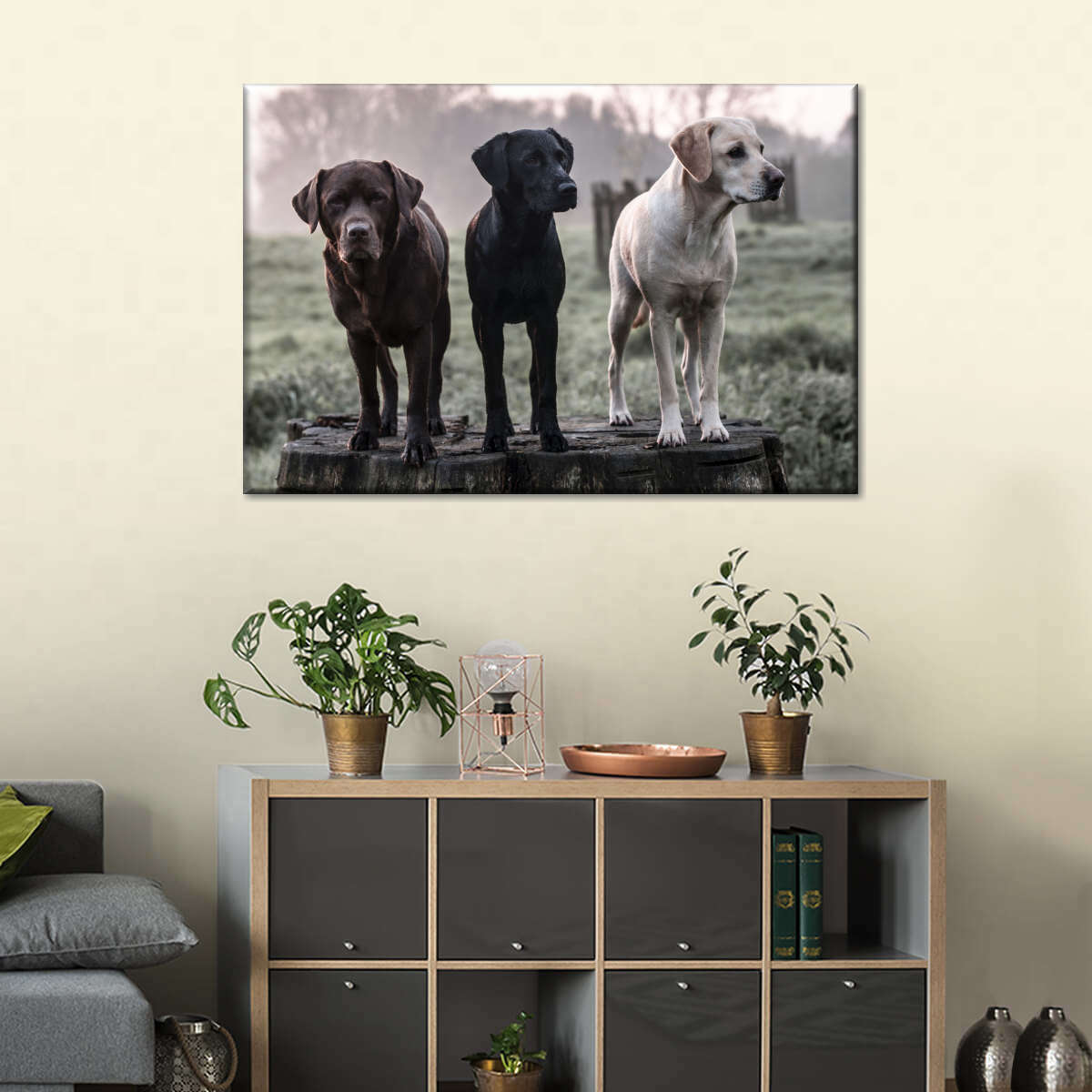 Labrador Dogs Wall Art