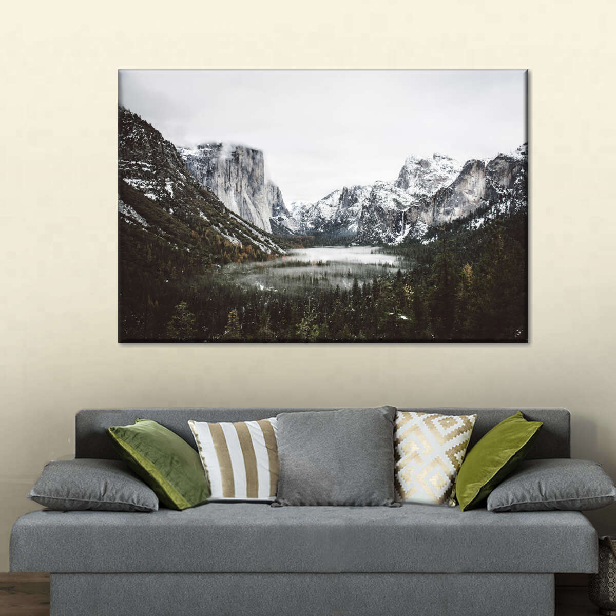 Yosemite Winter Magic Wall Art