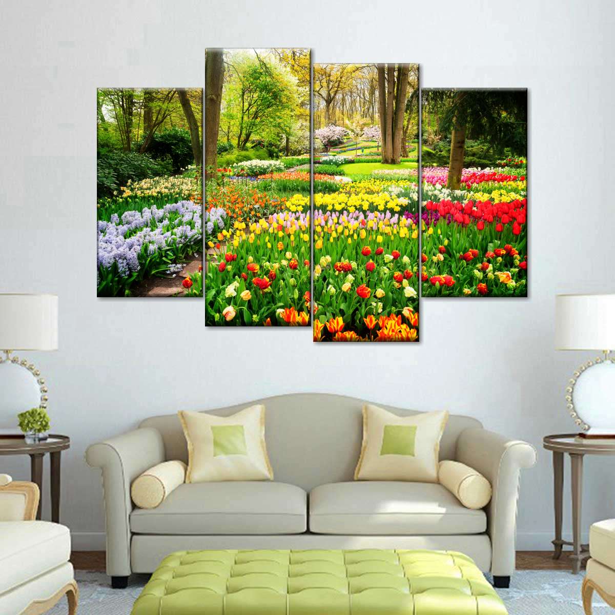 Tulips Flower Wall Art