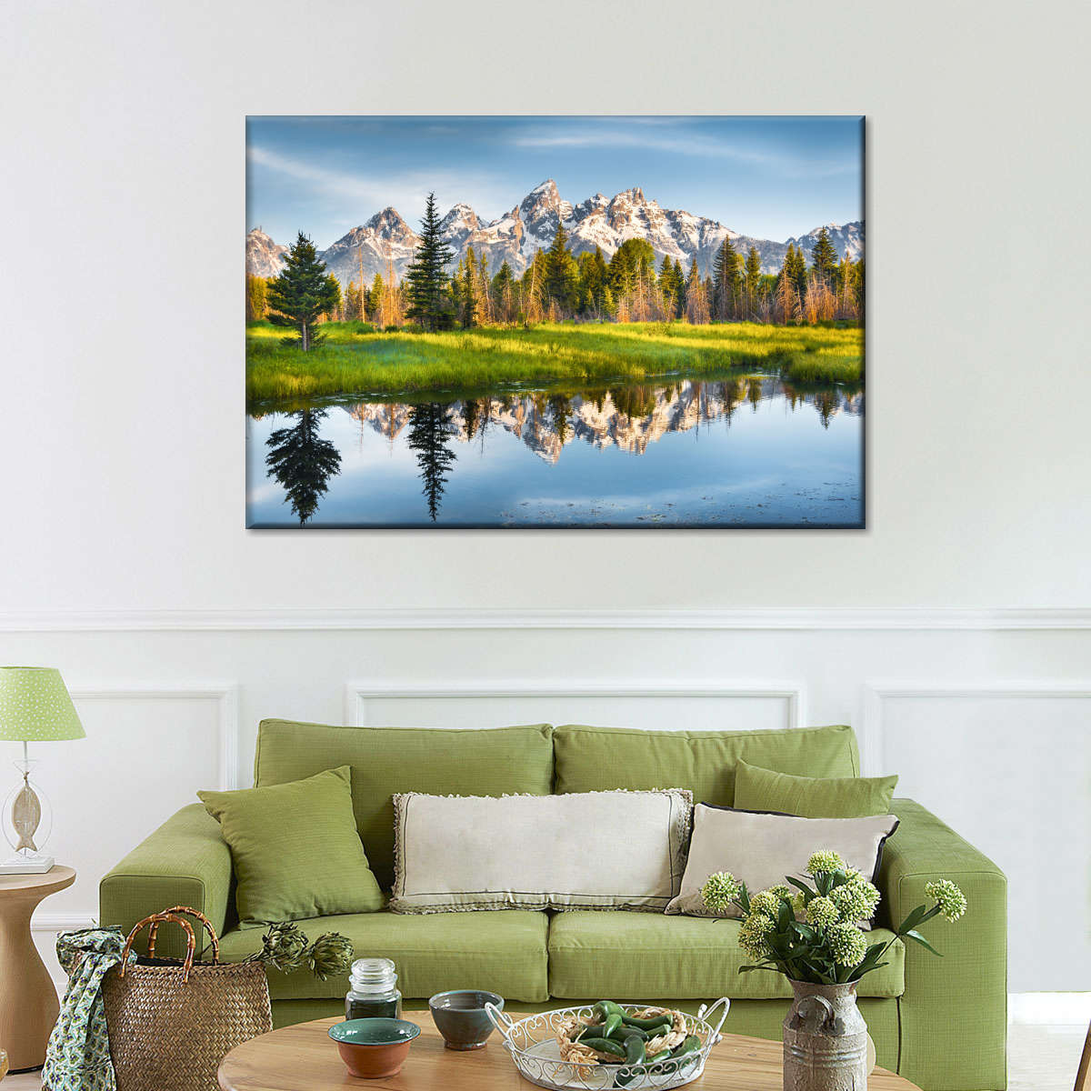 Grand Teton Reflection Wall Art