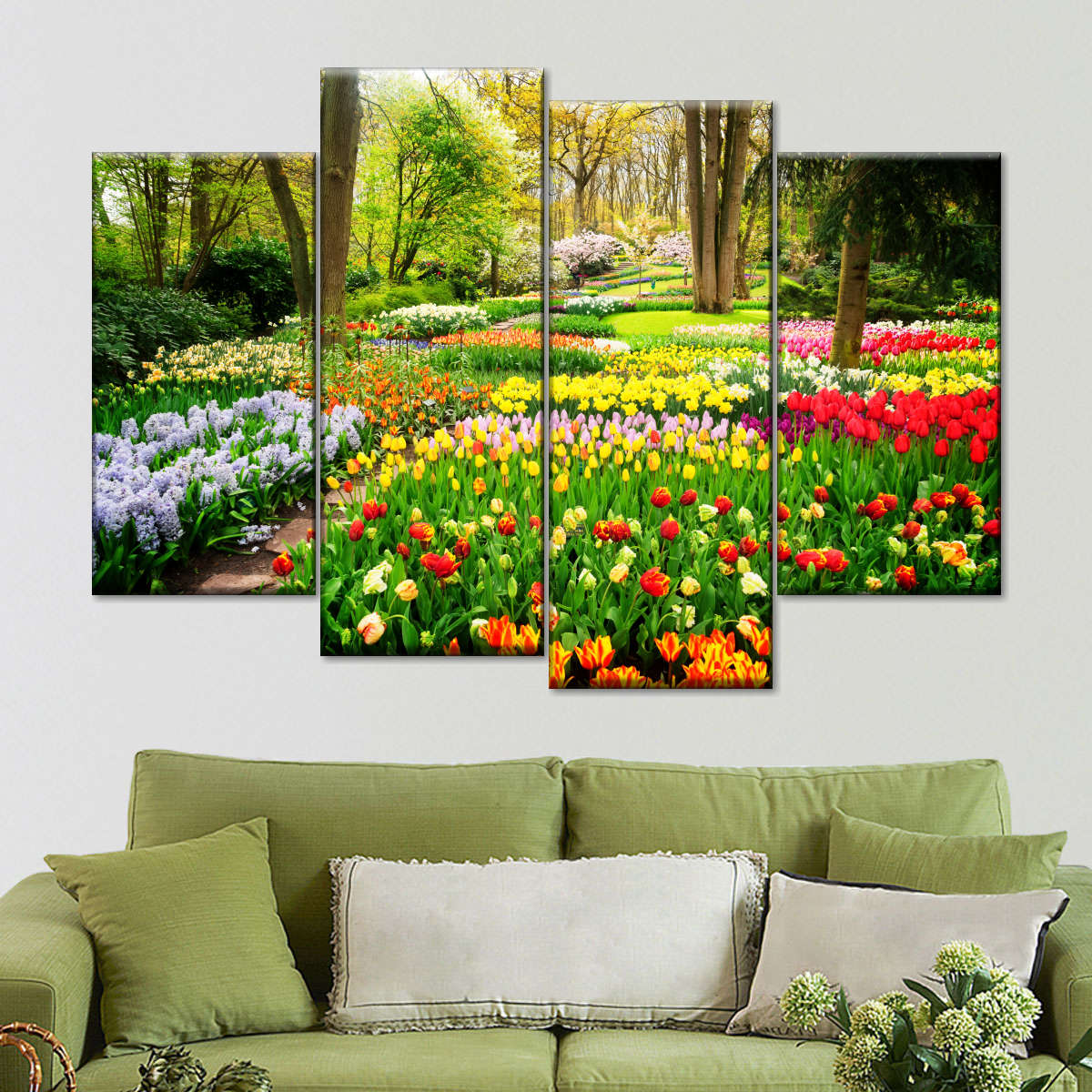 Tulips Flower Wall Art