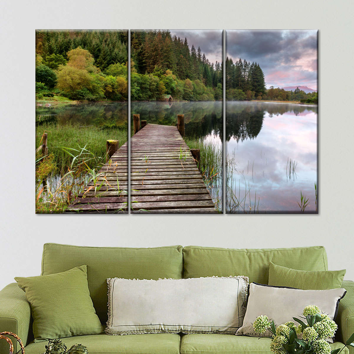 Loch Ard Boathouse Wall Art