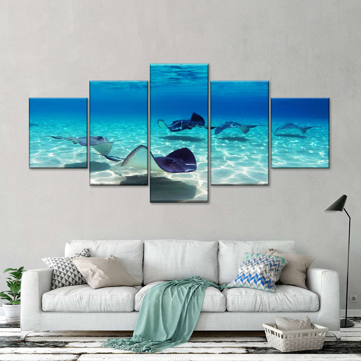 Grand Cayman Stingrays Wall Art