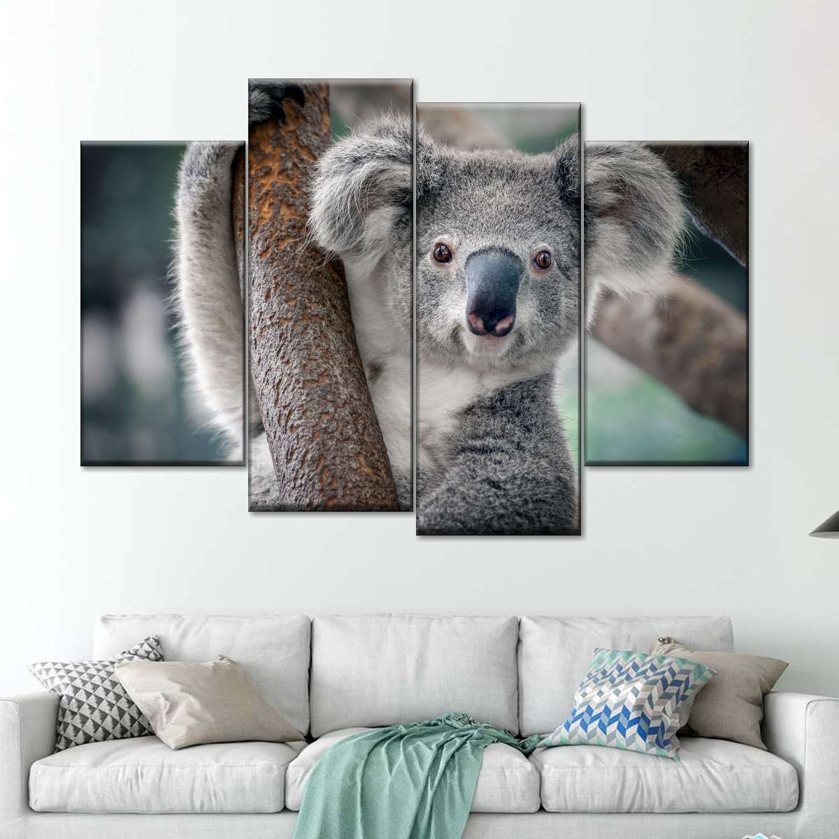 Happy Koala Wall Art