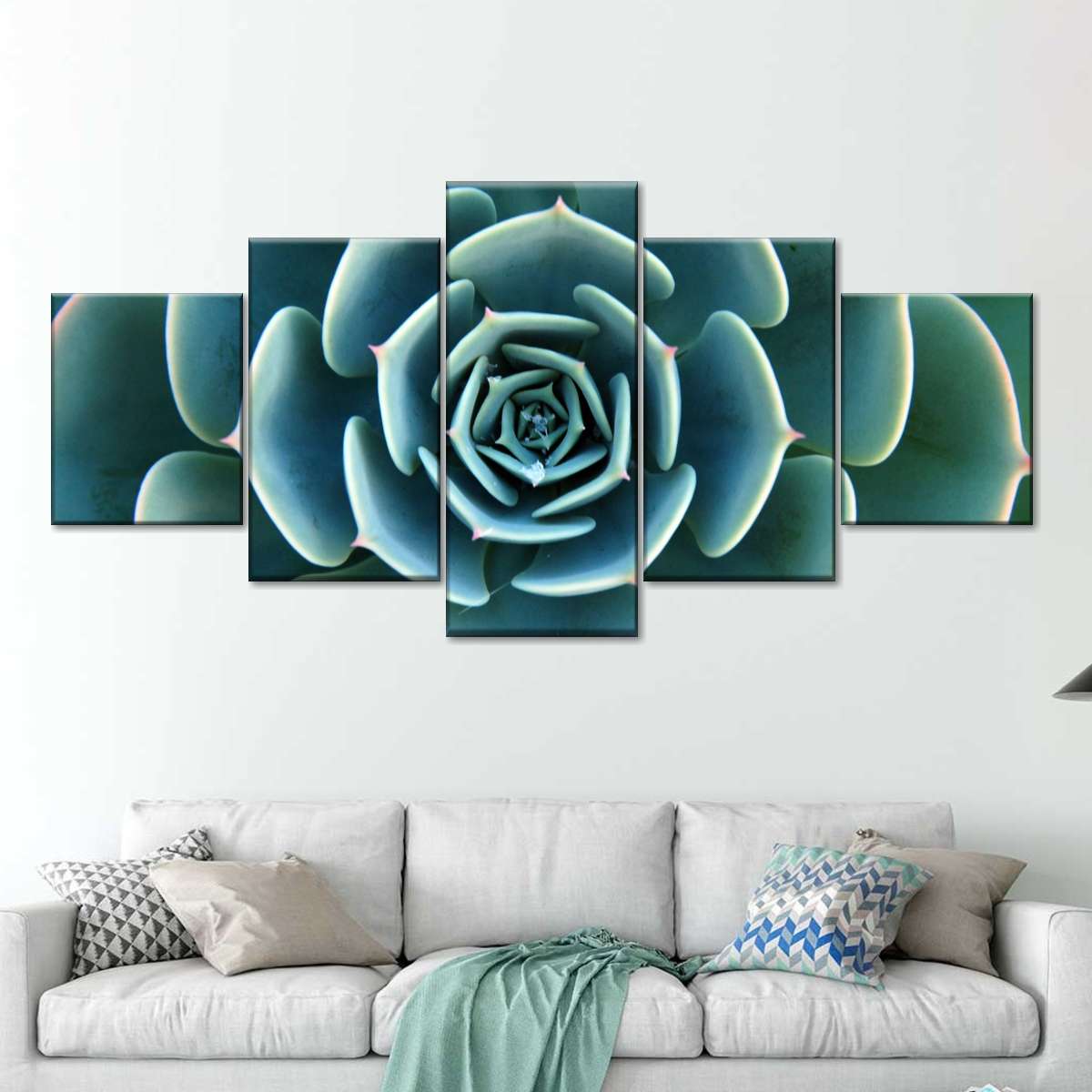 Live Succulent Wall Art