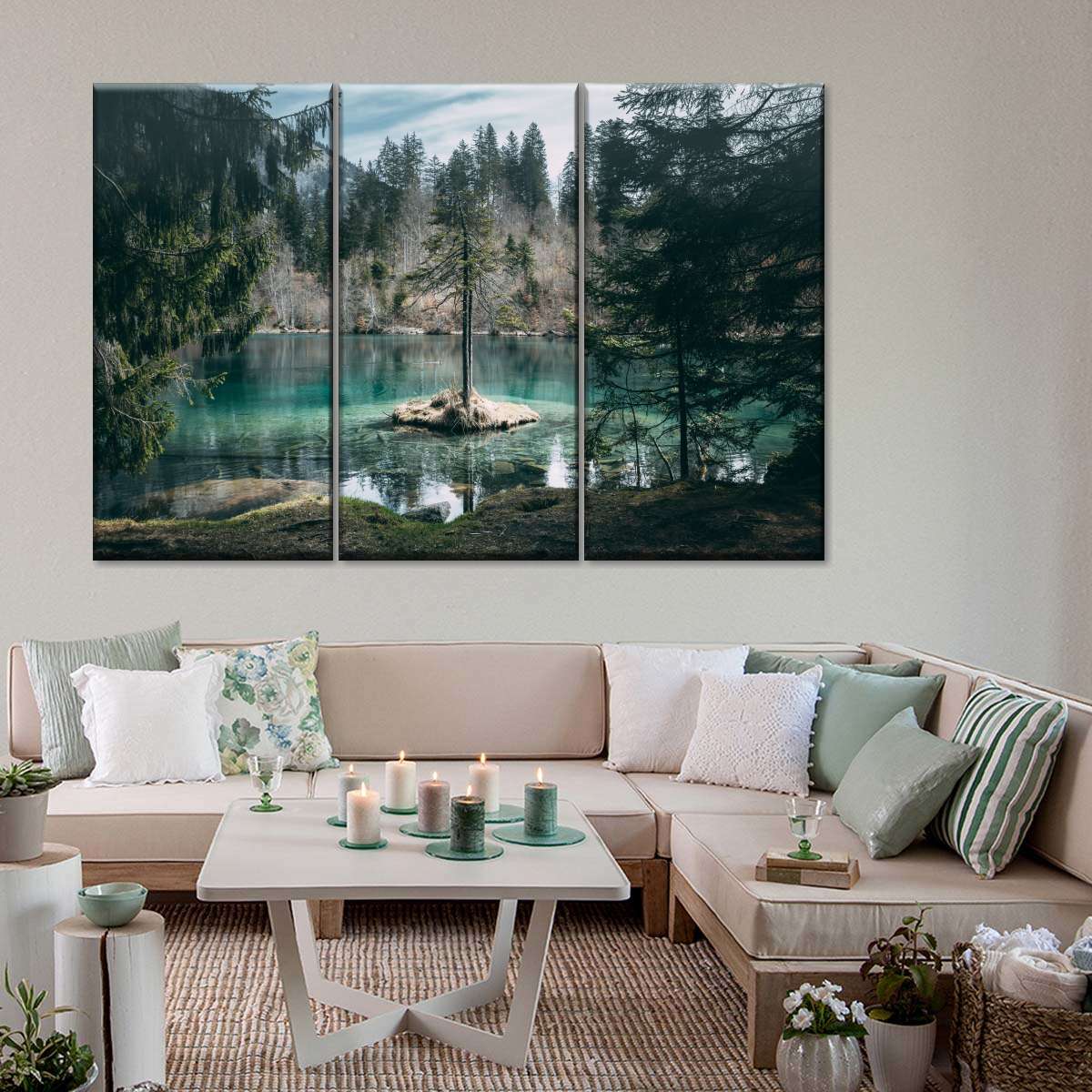 Pine Trees Wall Art