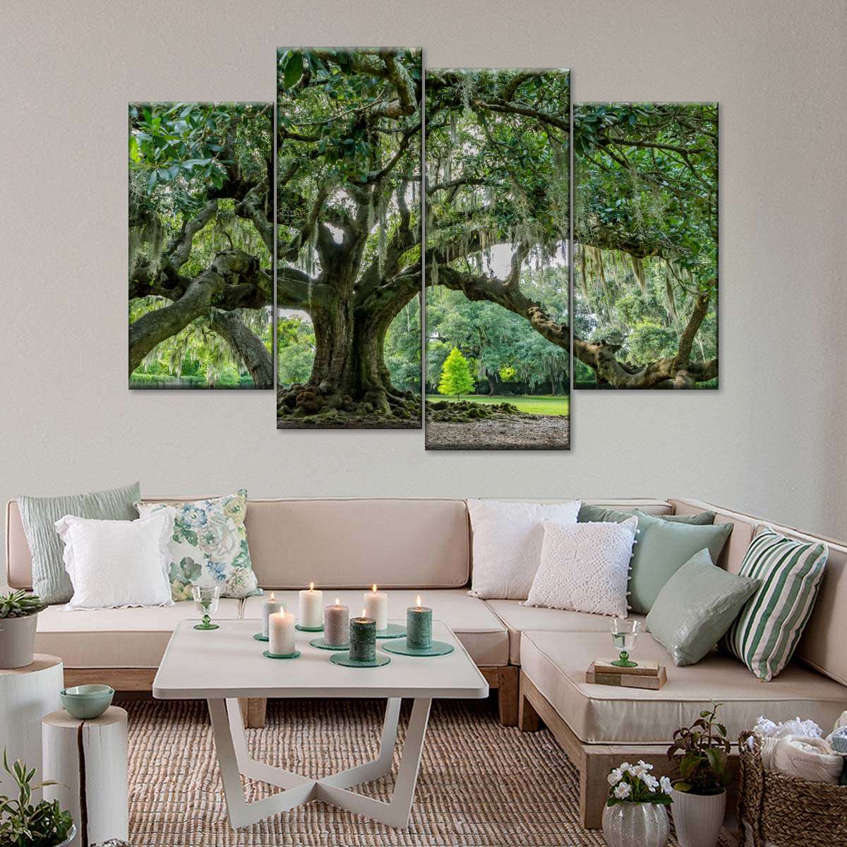 Audubon Park Oak Tree Wall Art