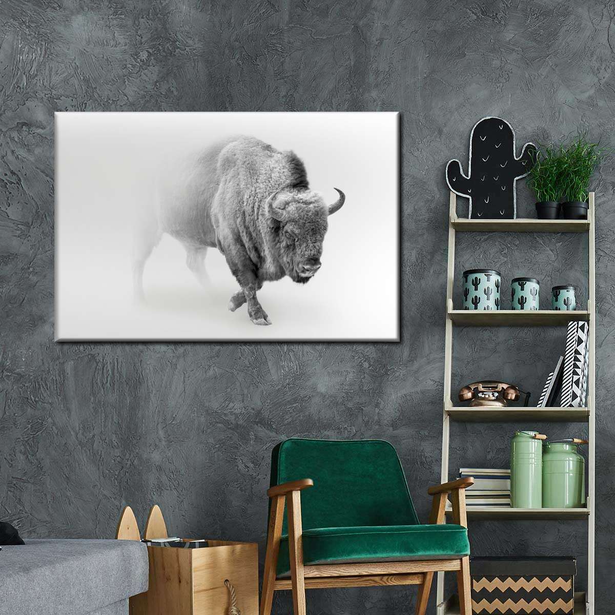 Wild Bison Wall Art